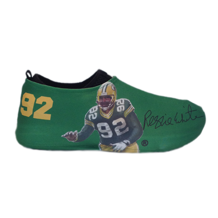 Reggie White Autographed Sneakerskins Stretch Fit 3 pack